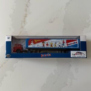 M2 Machines 1:64 Scale Hauler Bazooka Joe 1958 Ford C-600 1949 Mercury Custom